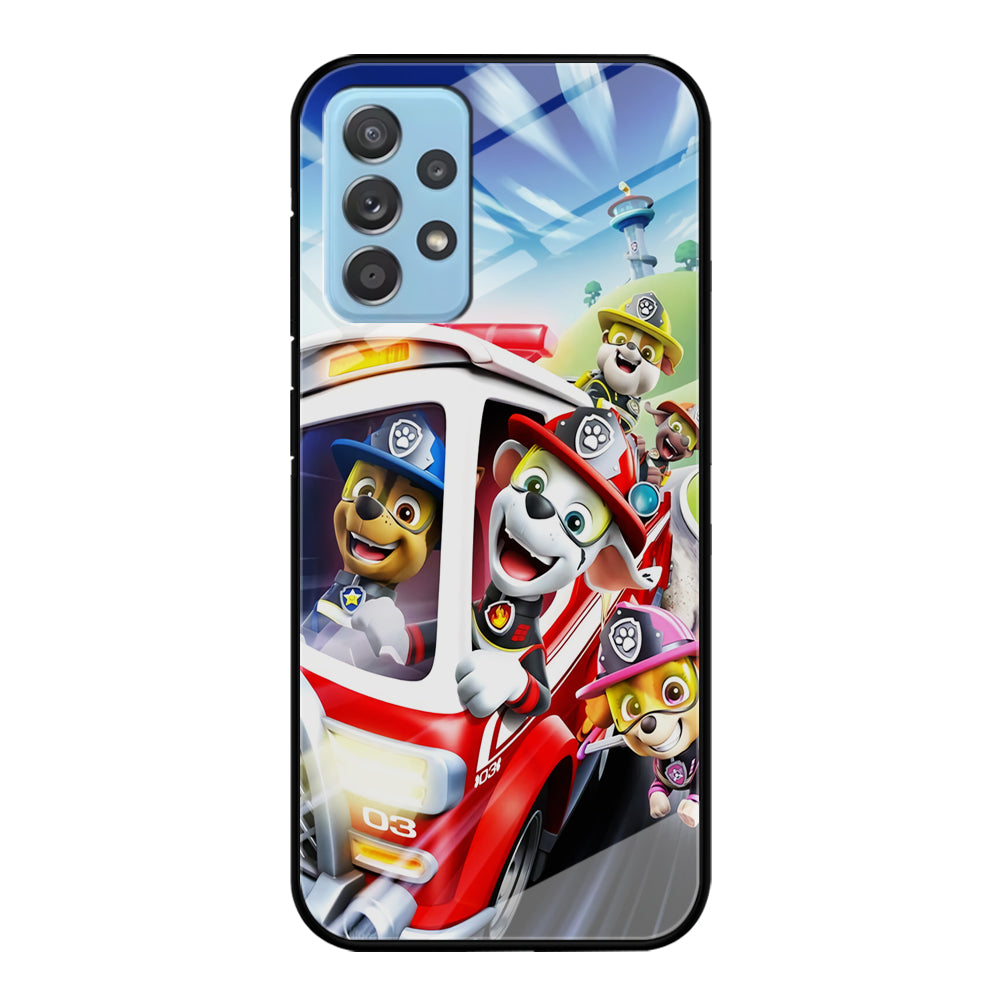 Paw Patrol Rescue Mode Samsung Galaxy A52 Case