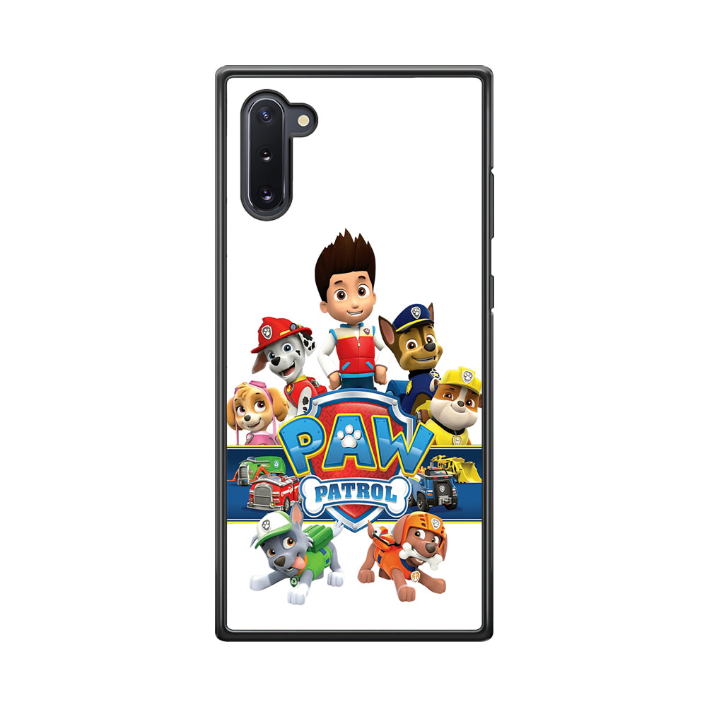 Paw Patrol Team Samsung Galaxy Note 10 Case