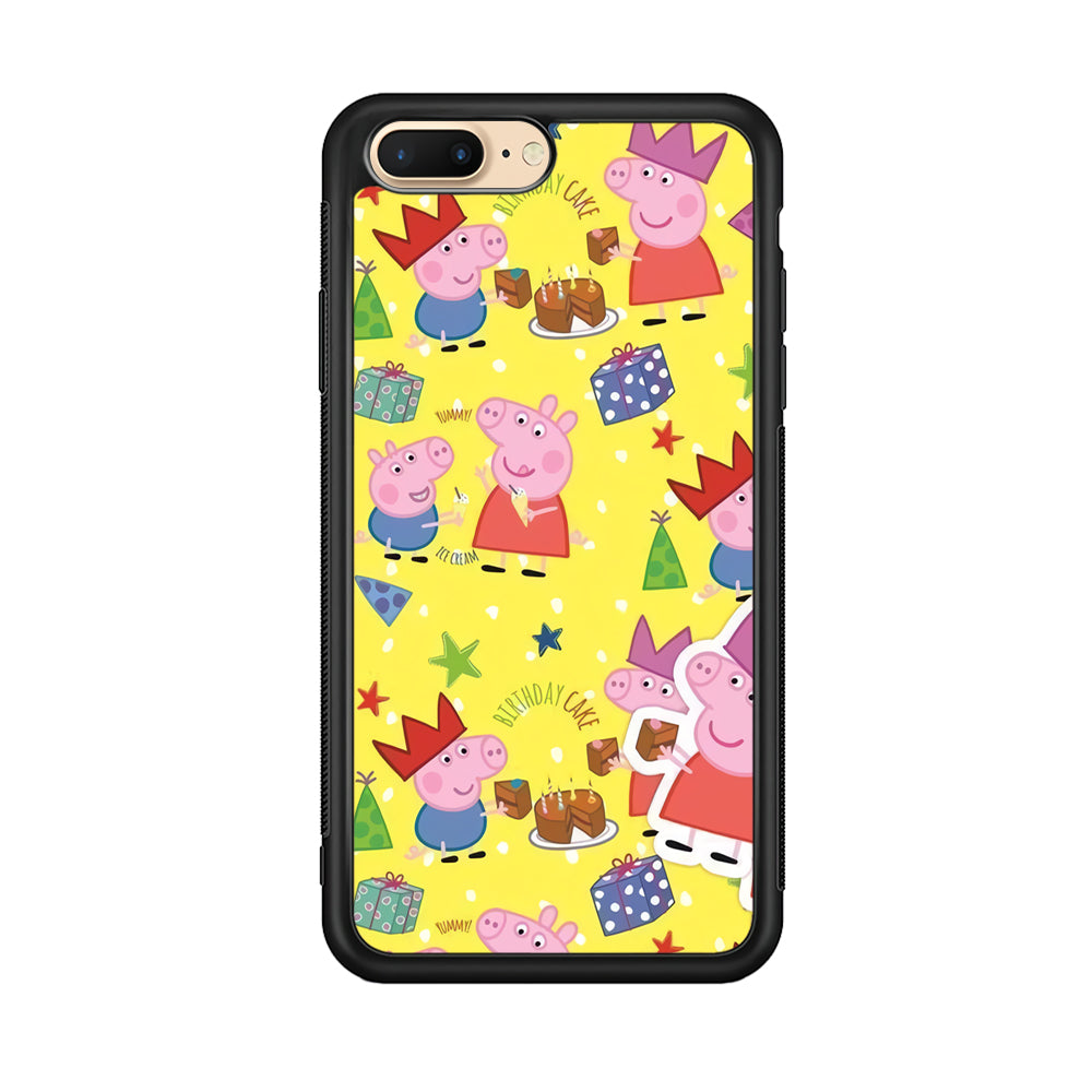 Peppa Pig Birthday Momment iPhone 7 Plus Case