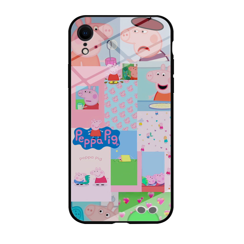 Peppa Pig George Collage iPhone XR Case