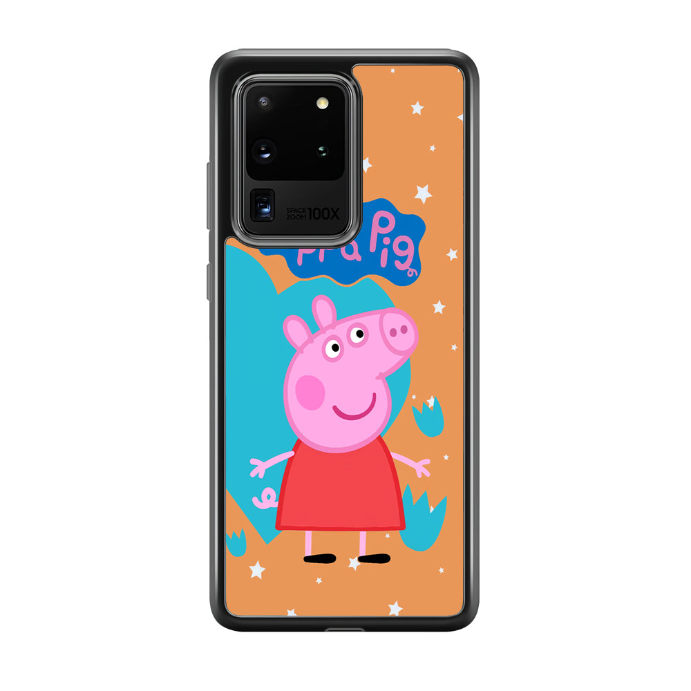 Peppa Pig Girl Convidence Samsung Galaxy S20 Ultra Case