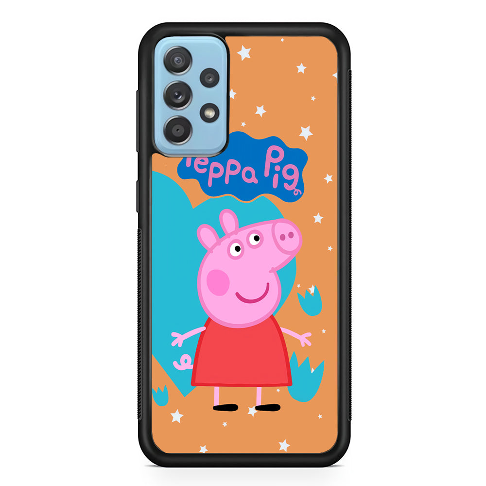 Peppa Pig Girl Convidence Samsung Galaxy A52 Case