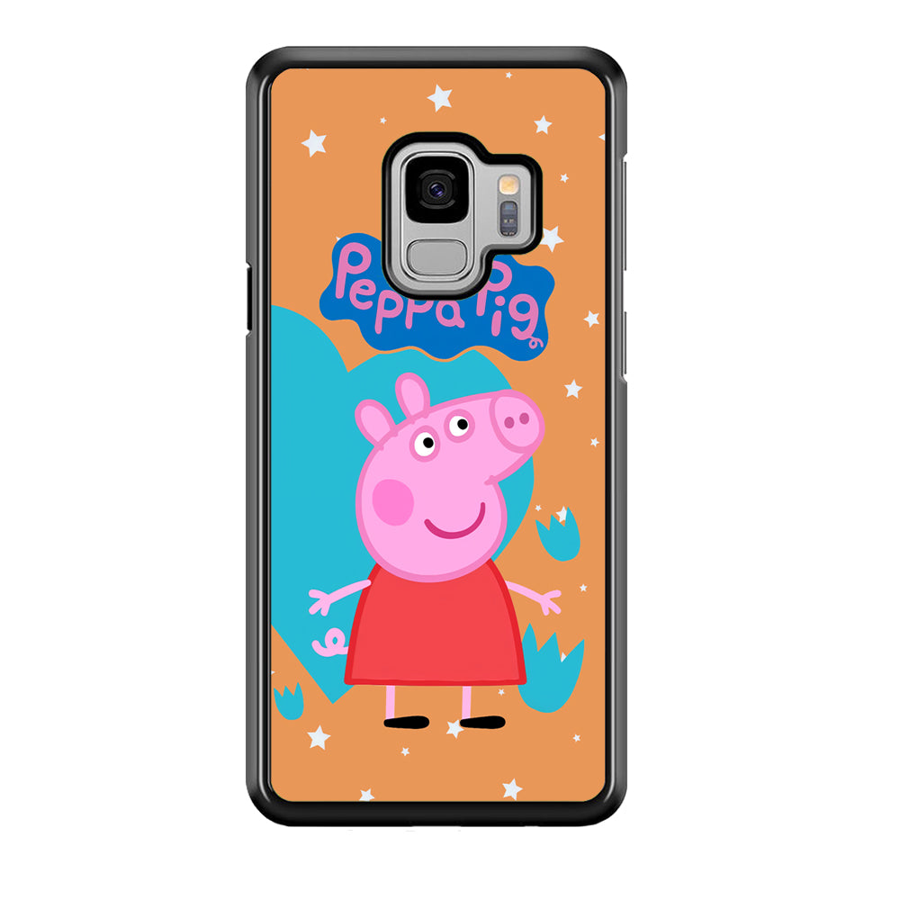 Peppa Pig Girl Convidence Samsung Galaxy S9 Case