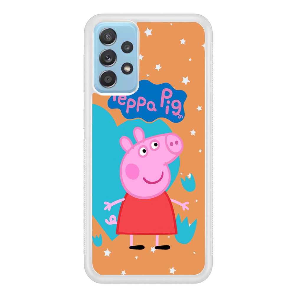Peppa Pig Girl Convidence Samsung Galaxy A52 Case