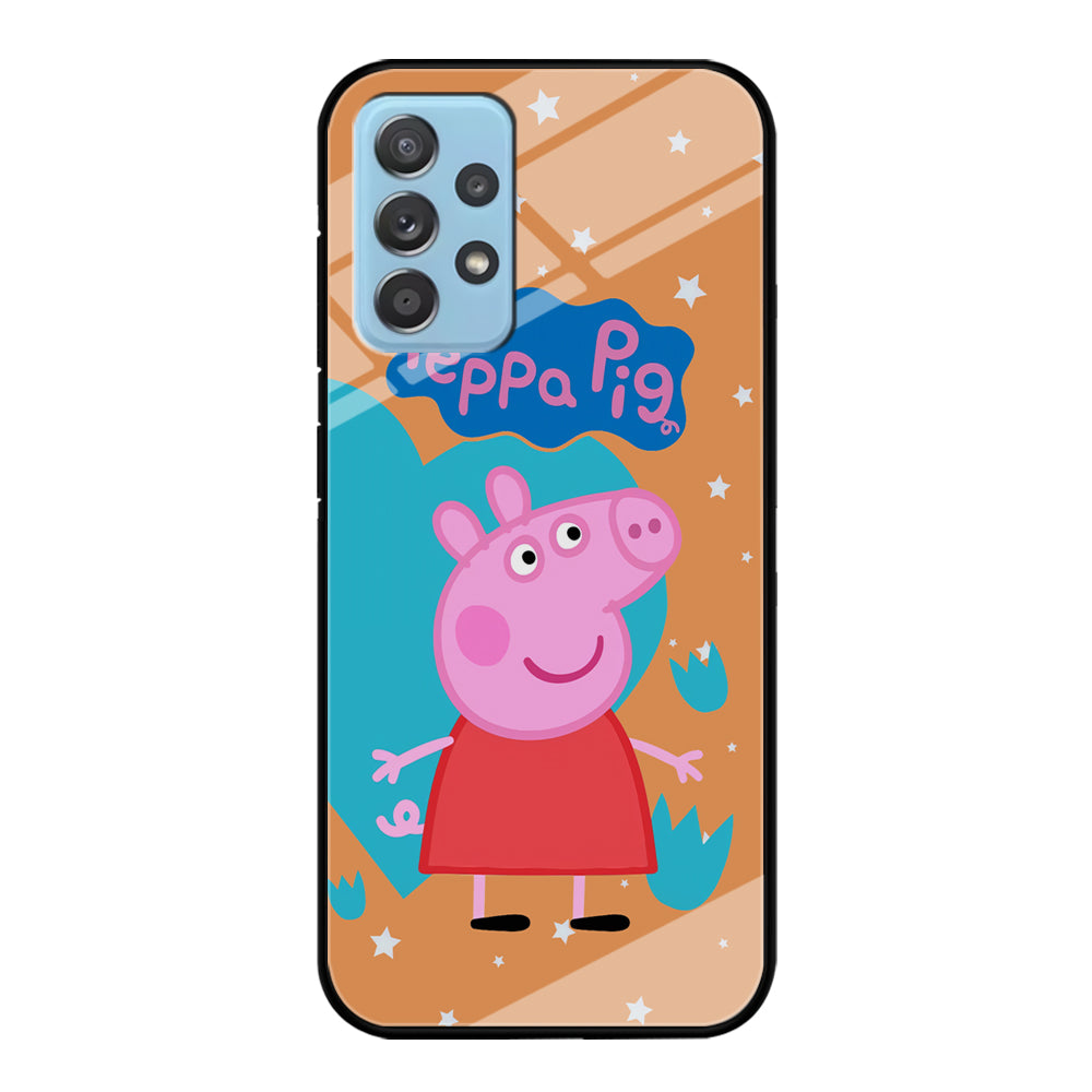 Peppa Pig Girl Convidence Samsung Galaxy A52 Case