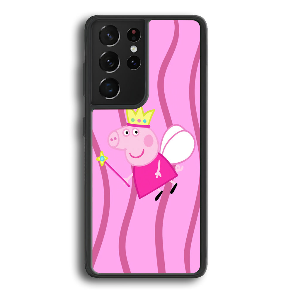 Peppa Pig Granny Pig Samsung Galaxy S21 Ultra Case - Carneyforia