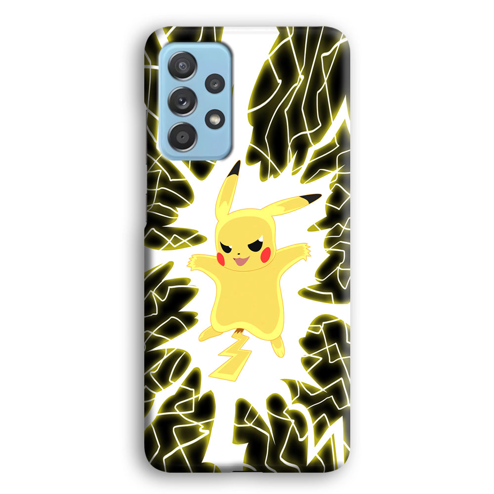 Pikachu 100 Million Volt Samsung Galaxy A52 Case