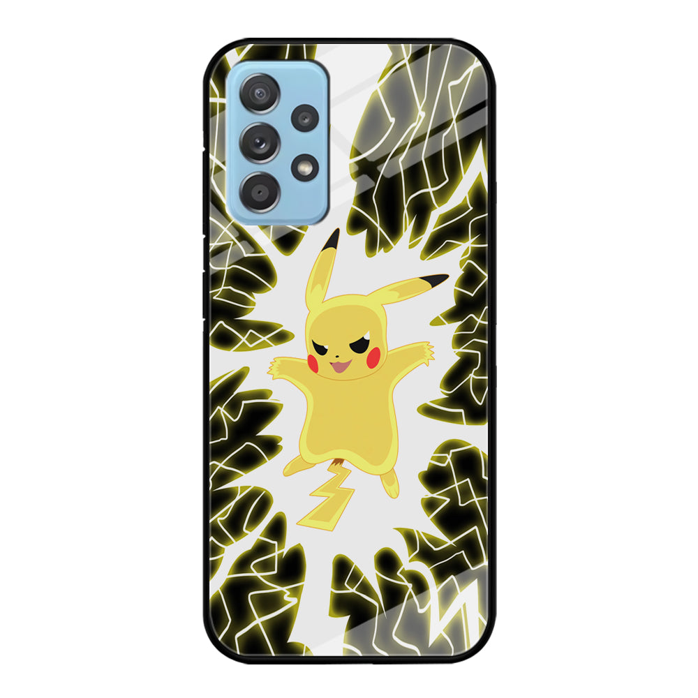 Pikachu 100 Million Volt Samsung Galaxy A52 Case