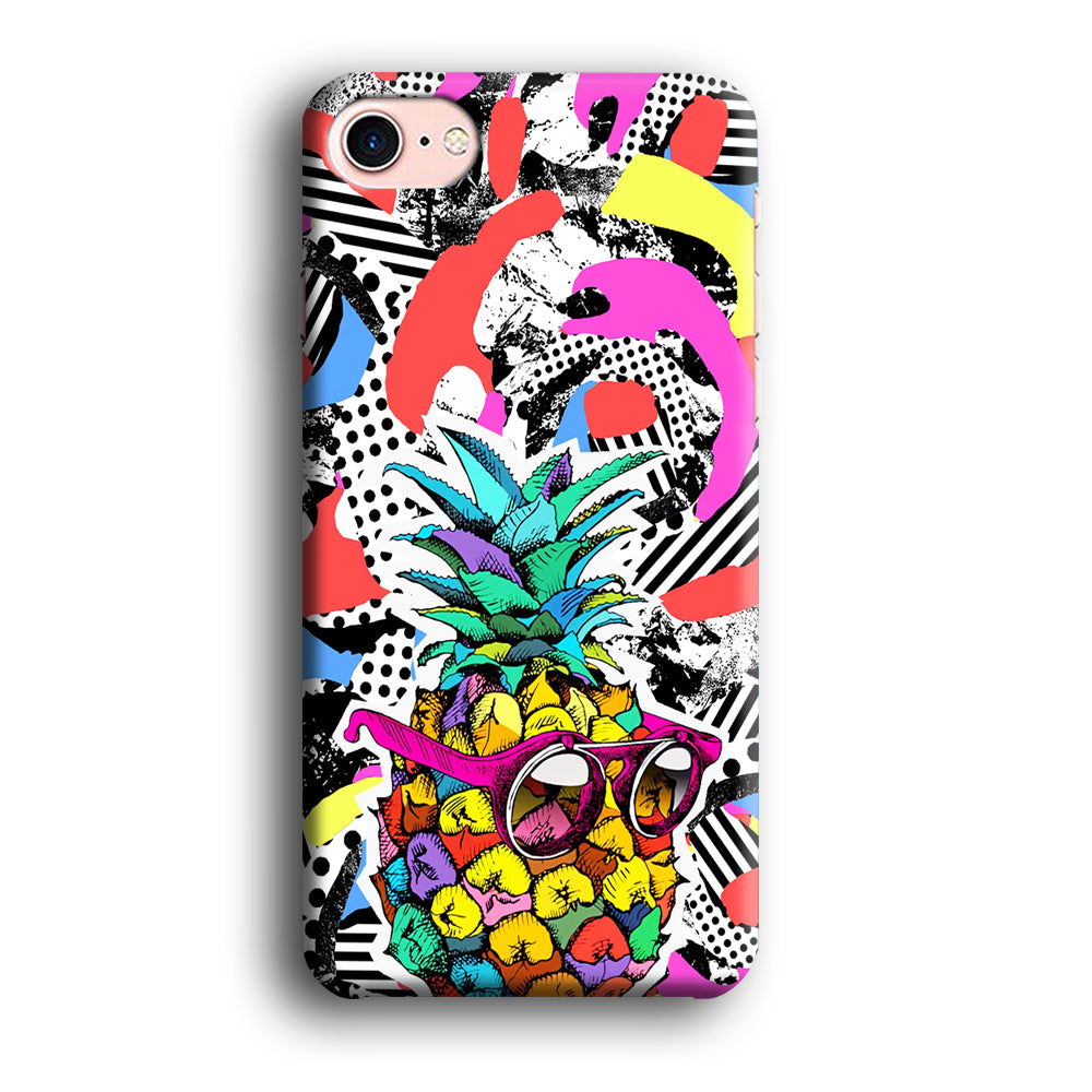 Pineapple Destroy The Rules iPhone 8 Case