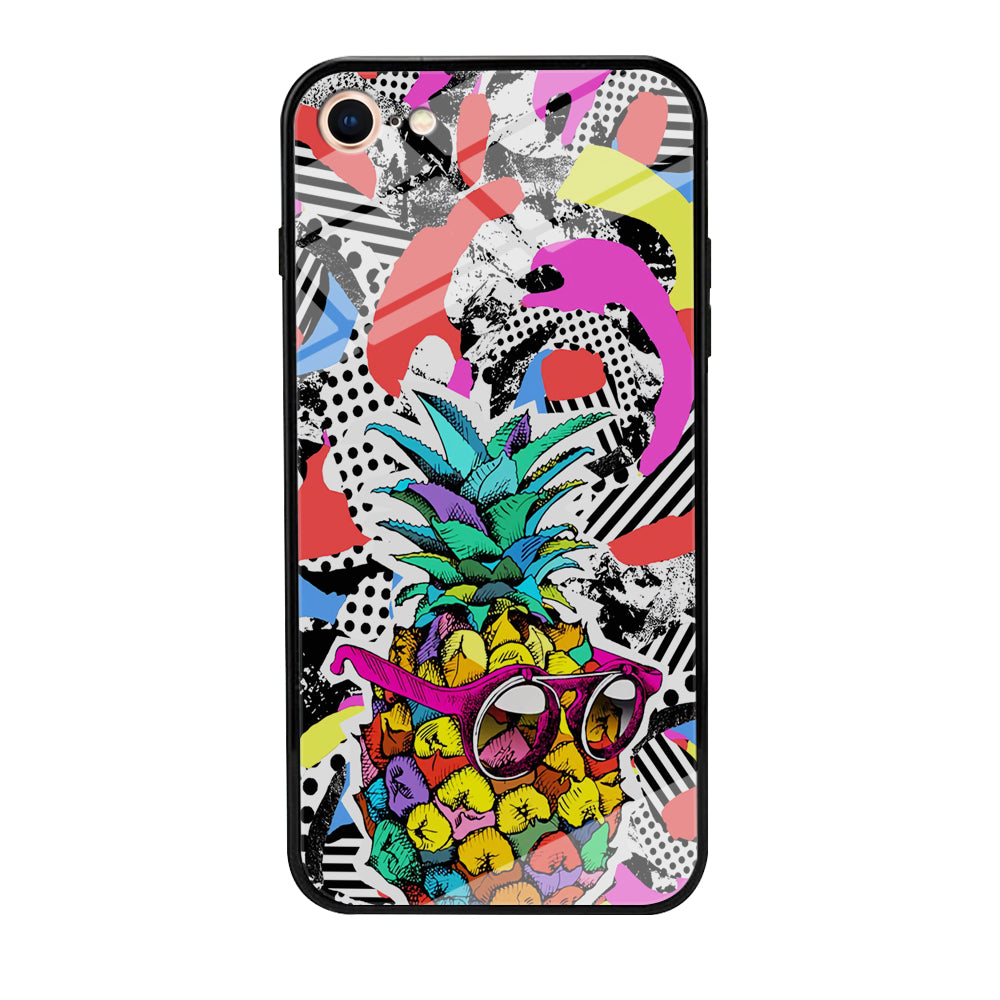 Pineapple Destroy The Rules iPhone 8 Case