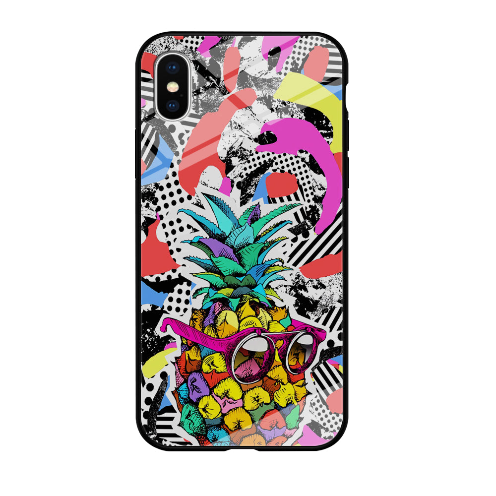 Pineapple Destroy The Rules iPhone XS MAX Case