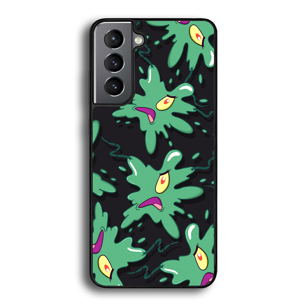 Plankton Patern of Stain Samsung Galaxy S21 Plus Case - Carneyforia