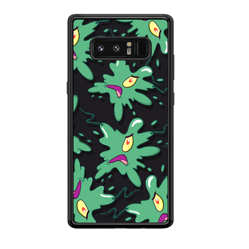 Plankton Patern of Stain Samsung Galaxy Note 8 Case