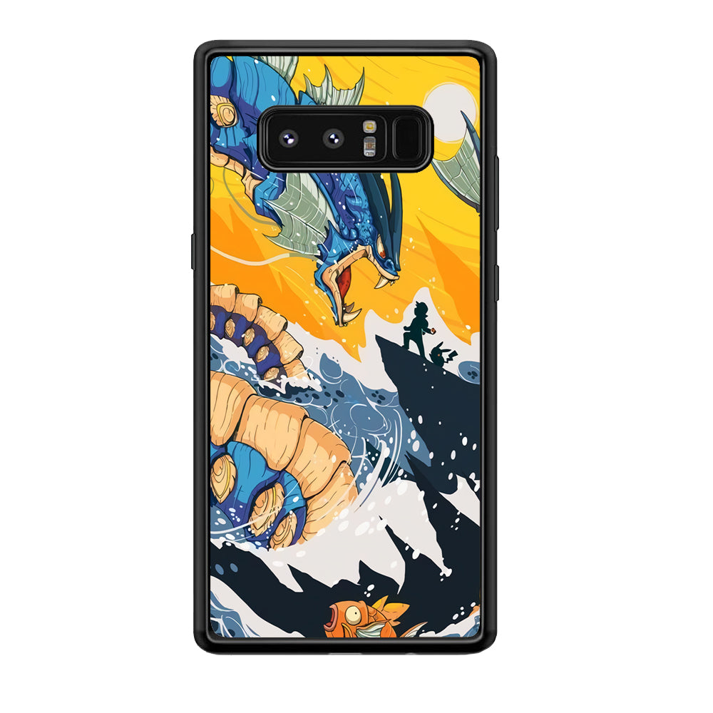 Pokemon Catching The Dragon Samsung Galaxy Note 8 Case