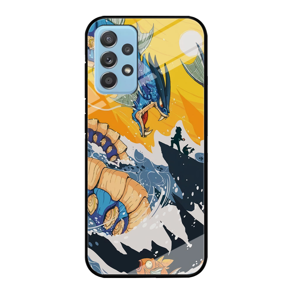 Pokemon Catching The Dragon Samsung Galaxy A52 Case