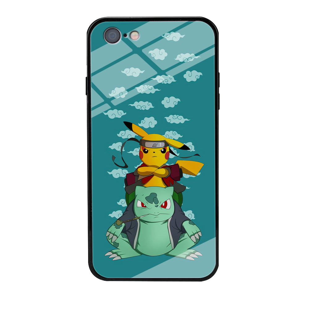 Pokemon Covering Naruto and Gamabunta iPhone 6 Plus | 6s Plus Case