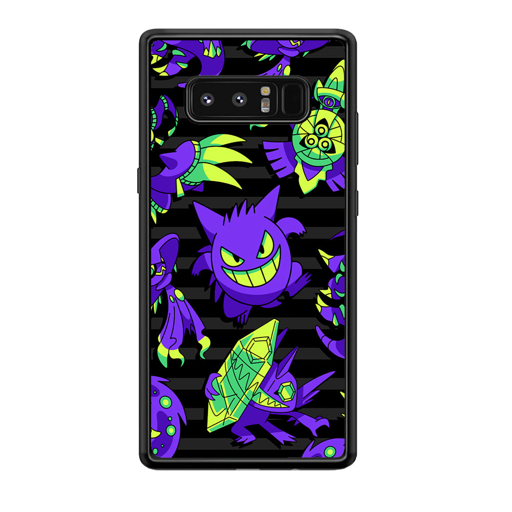 Pokemon Gengar Night Squad Samsung Galaxy Note 8 Case