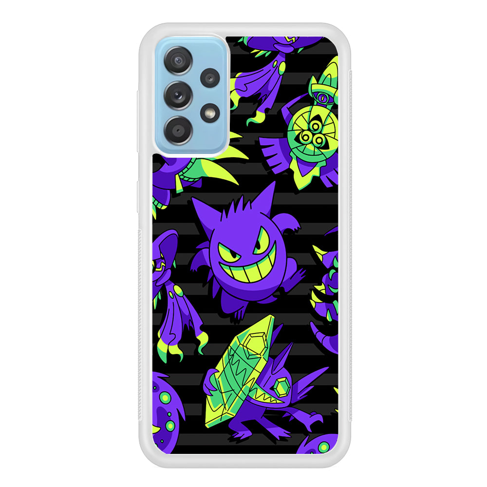 Pokemon Gengar Night Squad Samsung Galaxy A52 Case