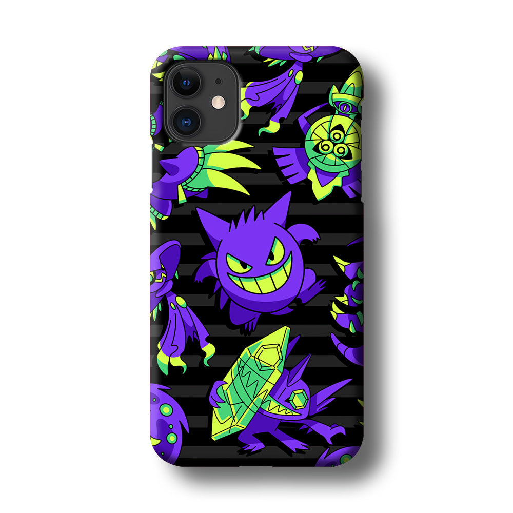 Pokemon Gengar Night Squad iPhone 11 Case