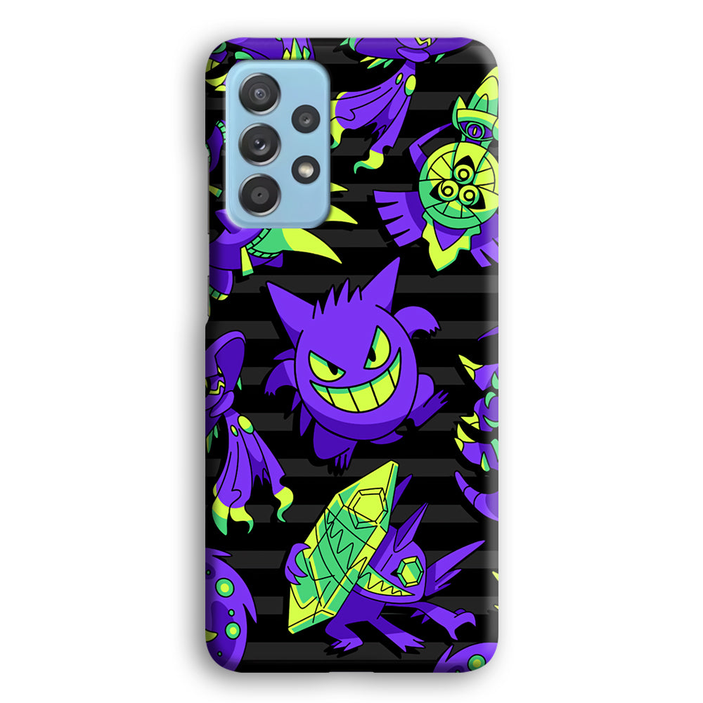 Pokemon Gengar Night Squad Samsung Galaxy A52 Case