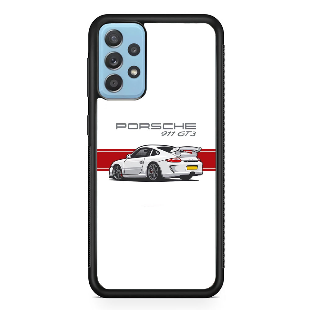 Porsche 911 GT3 Stripe Car Samsung Galaxy A52 Case - Carneyforia