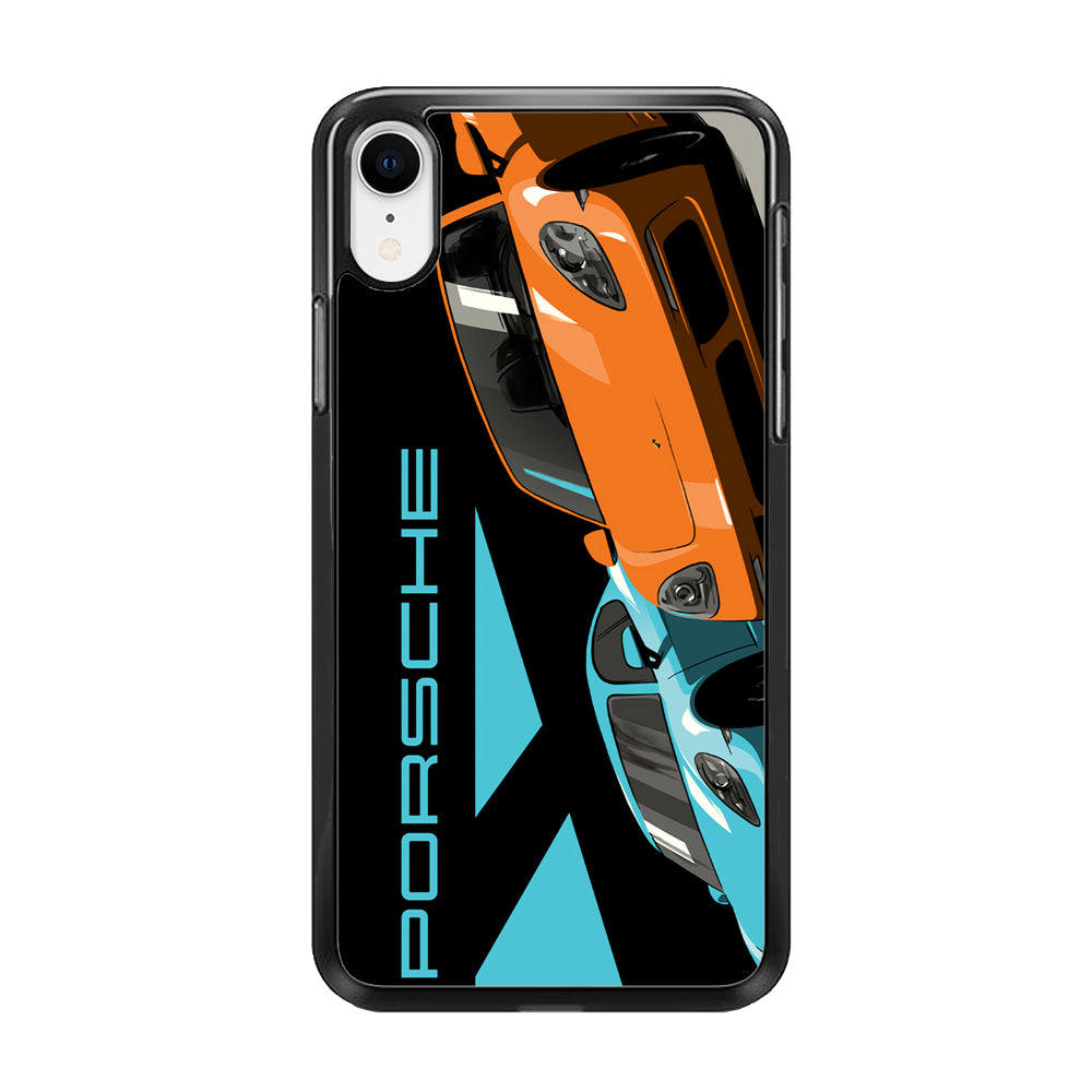 Porsche Corner Art iPhone XR Case - Carneyforia