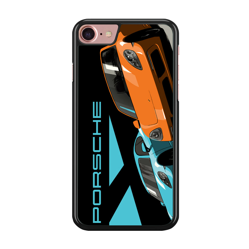 Porsche Corner Art iPhone 7 Case - Carneyforia
