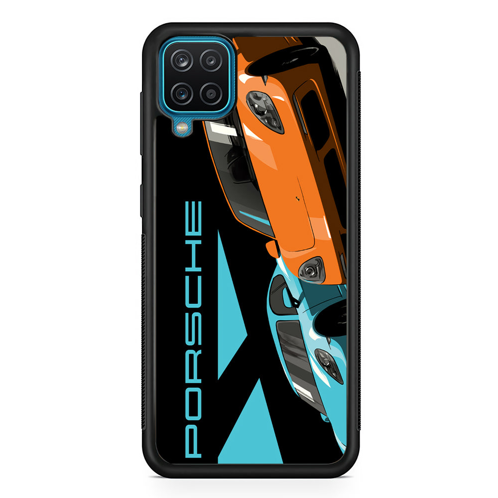 Porsche Corner Art Samsung Galaxy A12 Case - Carneyforia