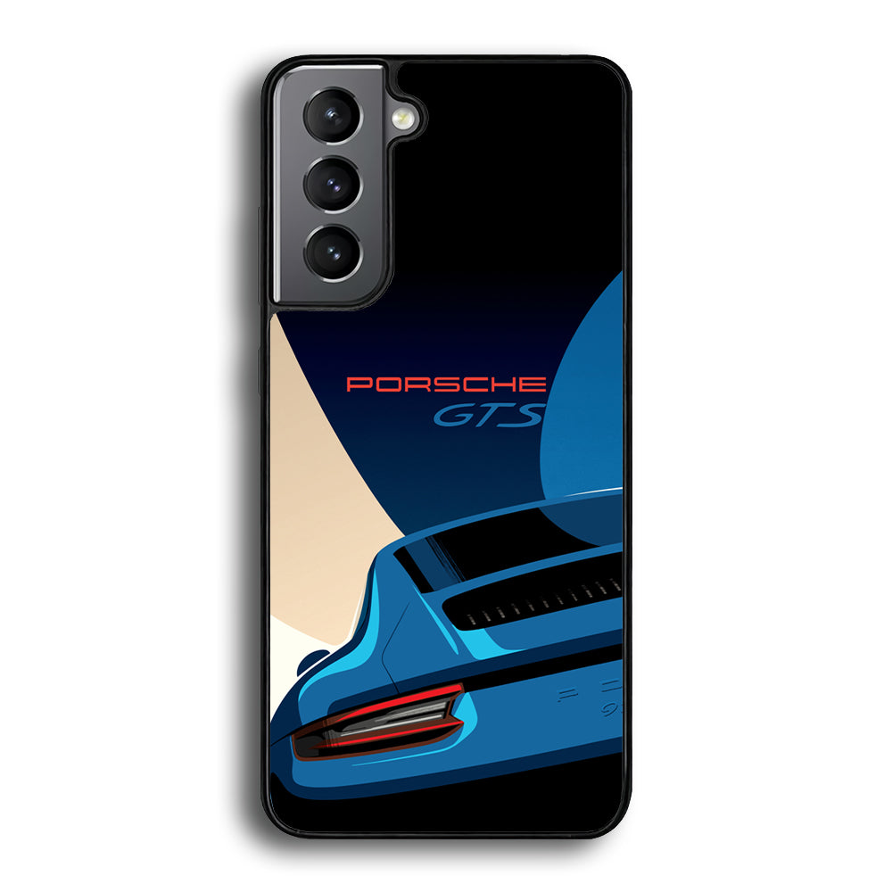 Porsche GTS Cartoon Mode Samsung Galaxy S21 Case - Carneyforia