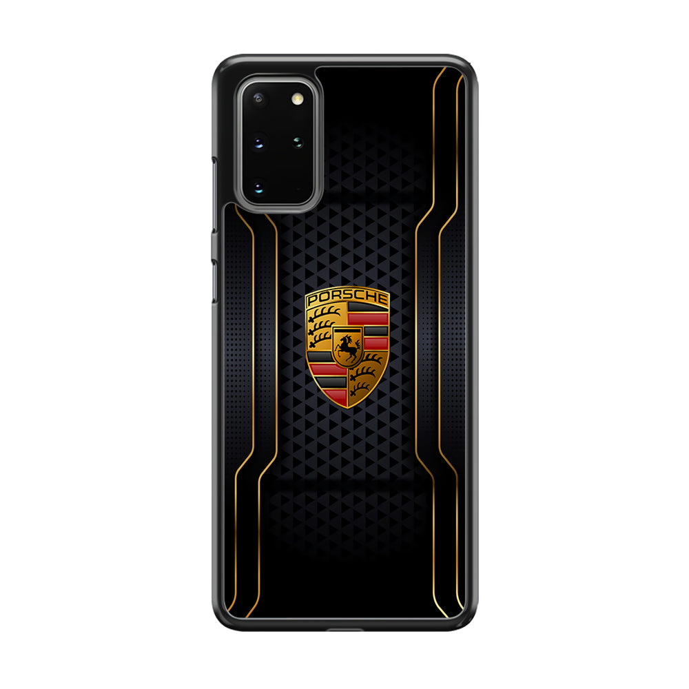 Porsche Line in Gold Samsung Galaxy S20 Plus Case - Carneyforia