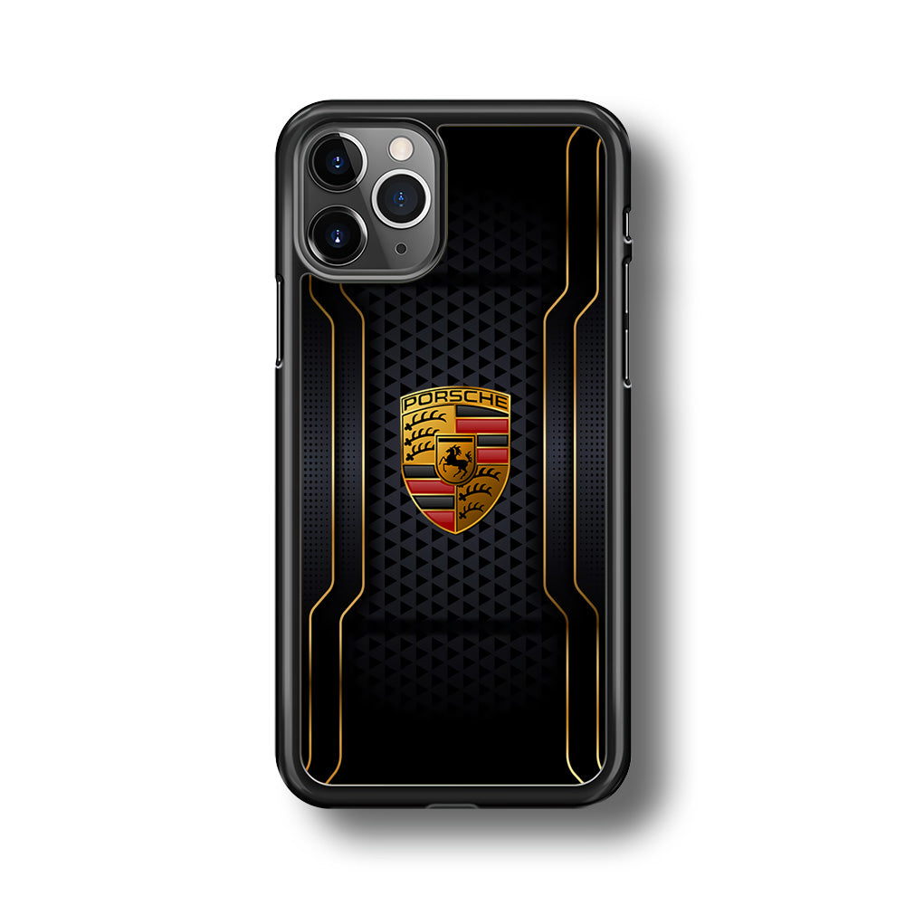 Porsche Line in Gold iPhone 11 Pro Max Case - Carneyforia