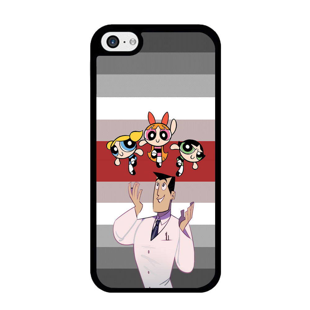 Powerpuff Girl With Professor Utonium iPhone 5 | 5s Case - Carneyforia