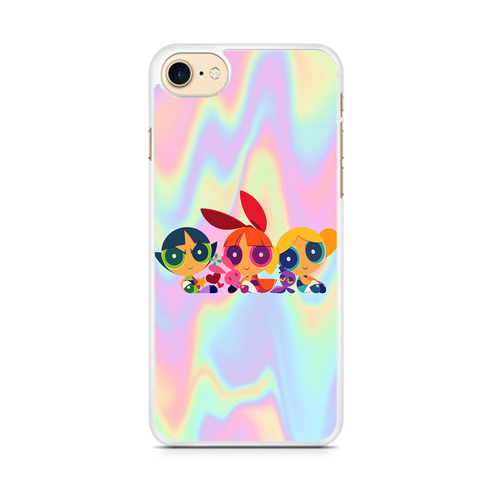 Powerpuff Girls Rainbow Life iPhone 8 Case
