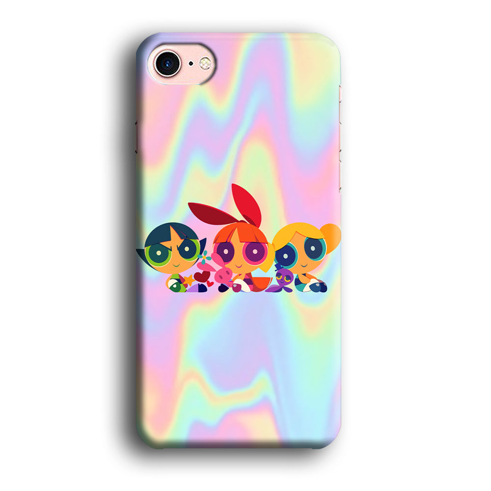 Powerpuff Girls Rainbow Life iPhone 8 Case