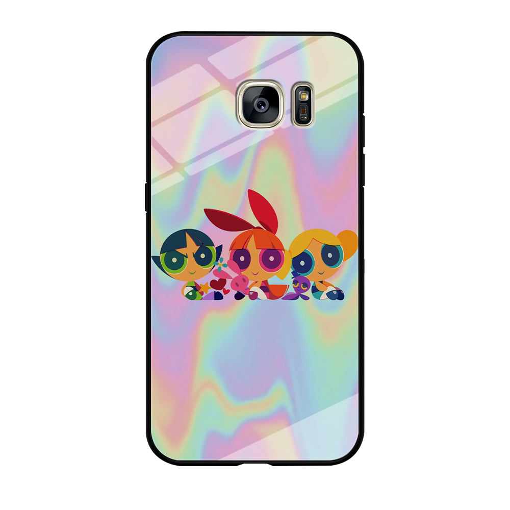 Powerpuff Girls Rainbow Life Samsung Galaxy S7 Case