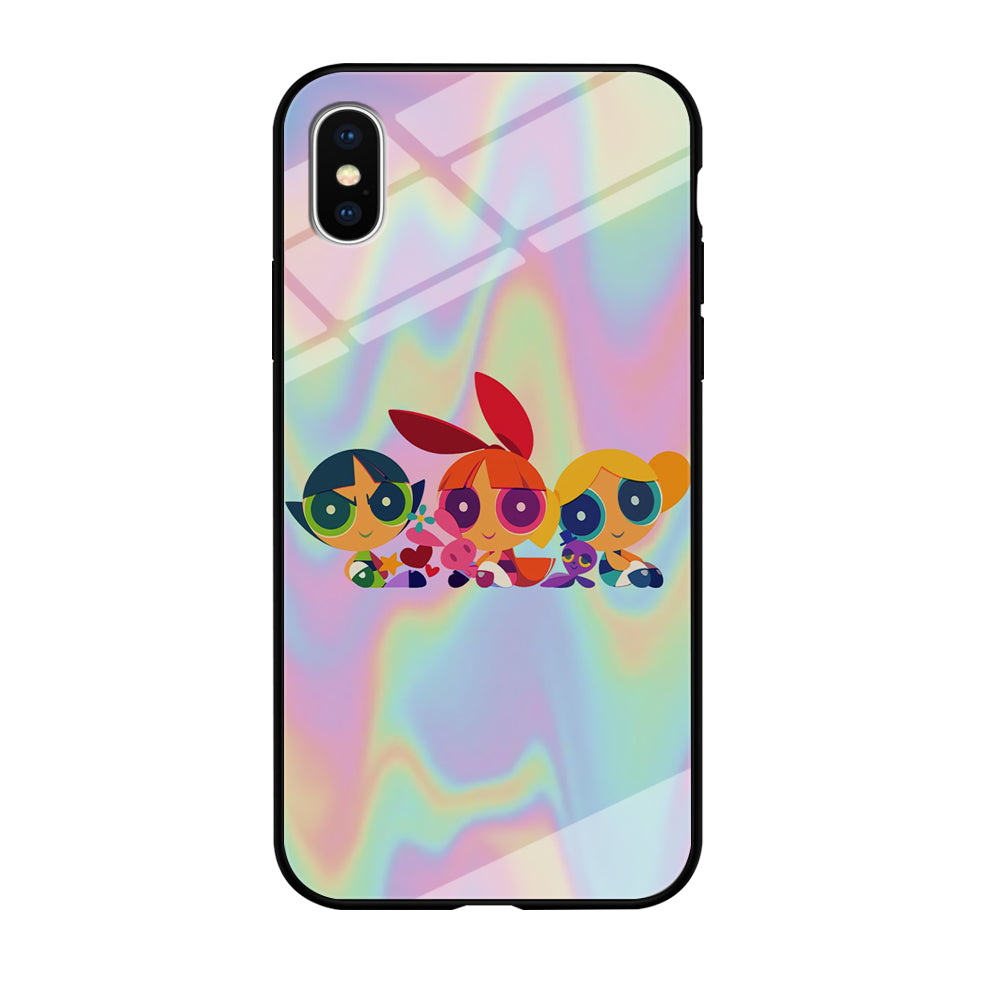 Powerpuff Girls Rainbow Life iPhone X Case