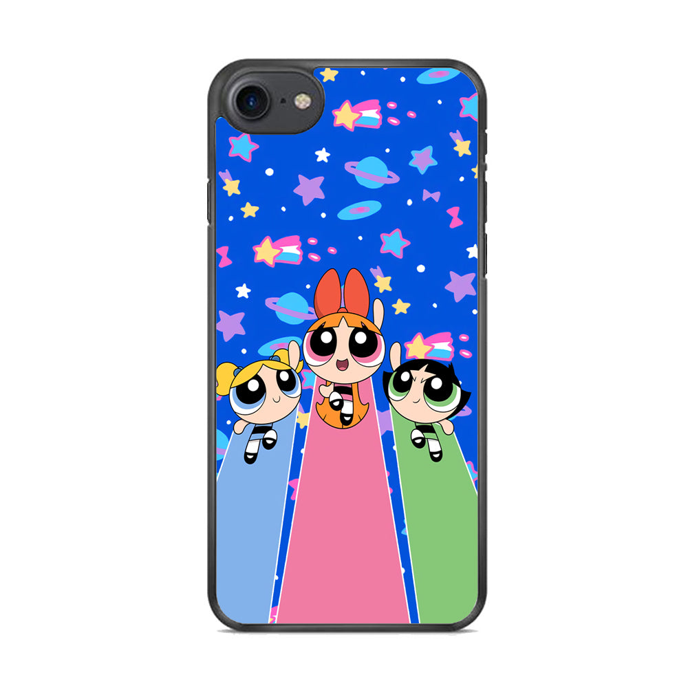 Powerpuff Girls Sky Blue iPhone 8 Case