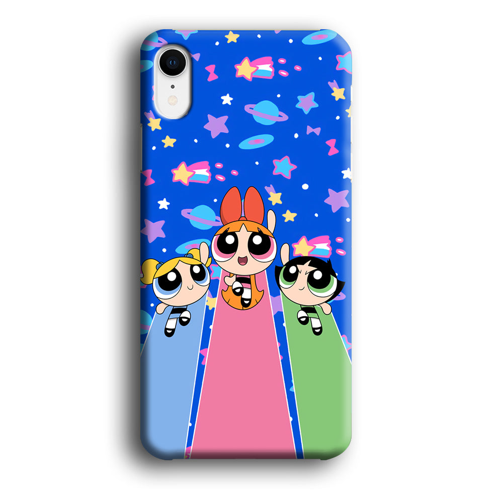 Powerpuff Girls Sky Blue iPhone XR Case