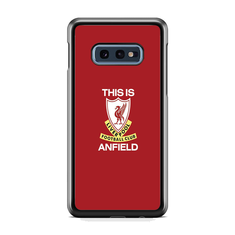 Premier League Liverpool Anfield Samsung Galaxy S10E Case