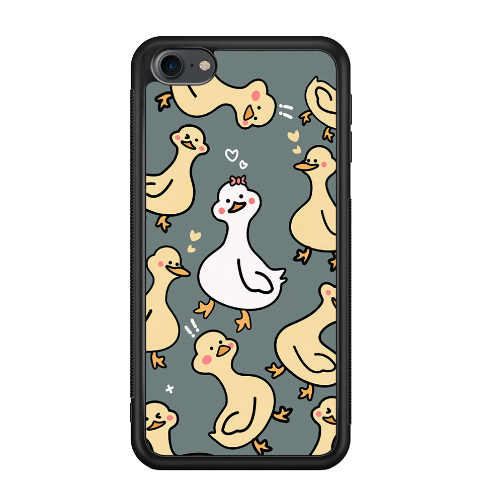 Princess of Duck Patern Wallpaper iPod Touch 6 Case - Carneyforia