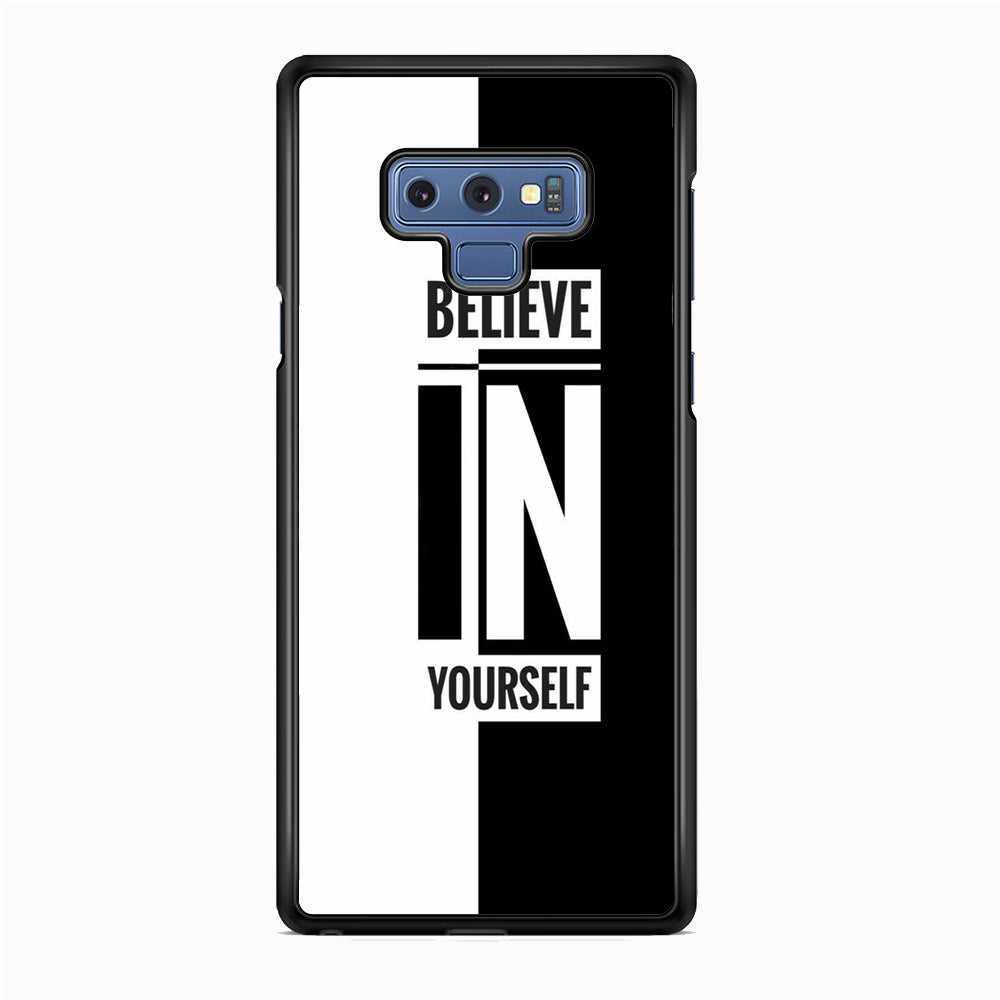 Quote Belive Yourself Samsung Galaxy Note 9 Case
