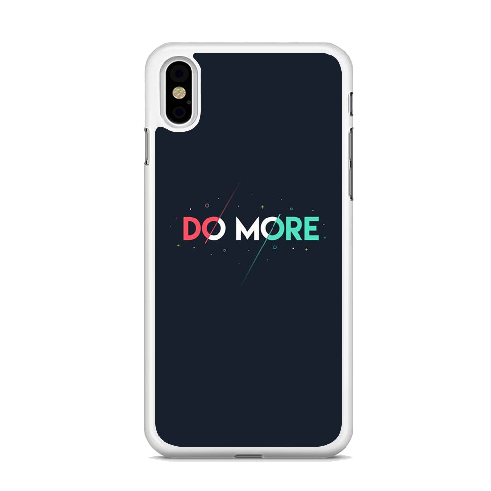 Quote Do More iPhone X Case