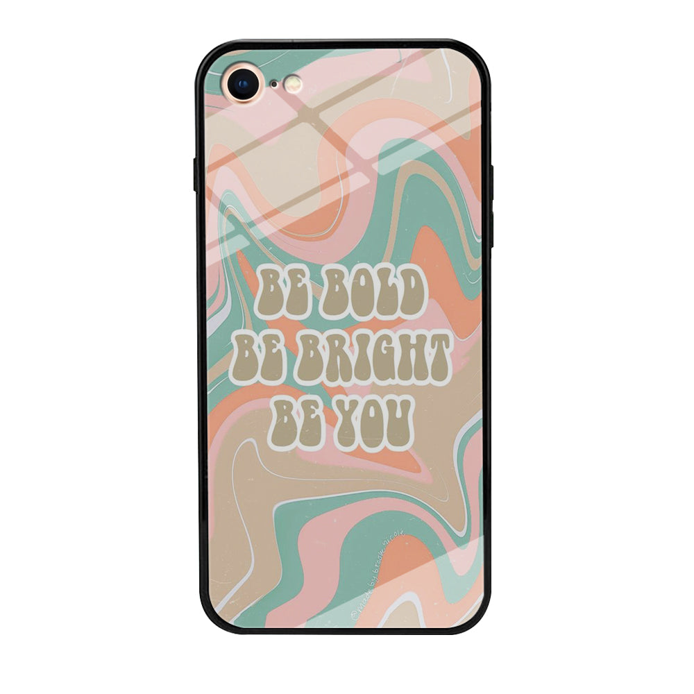Quote Marble Be You iPhone 8 Case