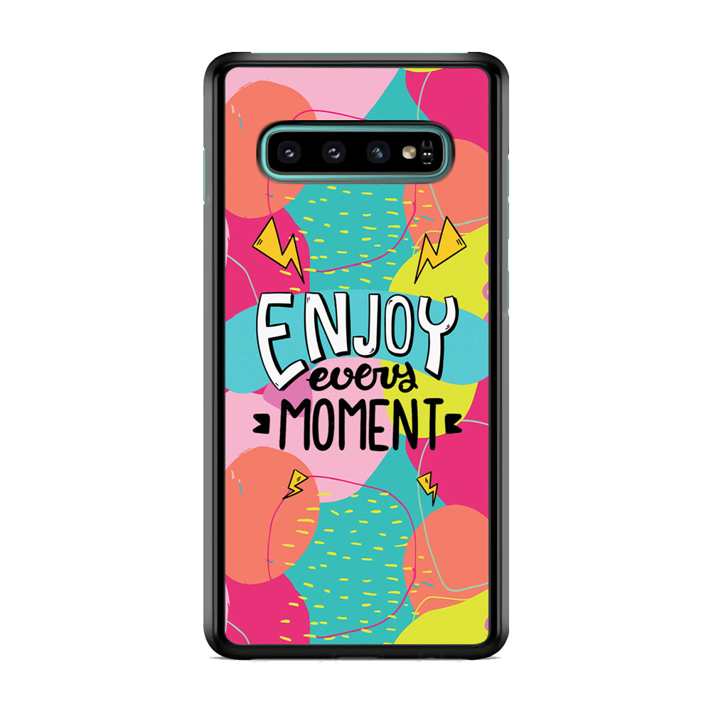 Quote of Optimistic Soul Samsung Galaxy S10 Case