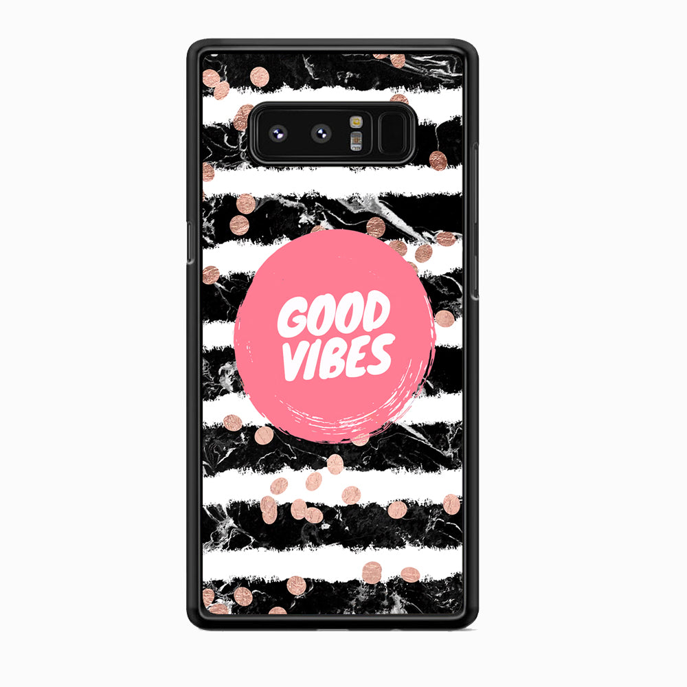 Quotes Good Vibes Movement Samsung Galaxy Note 8 Case