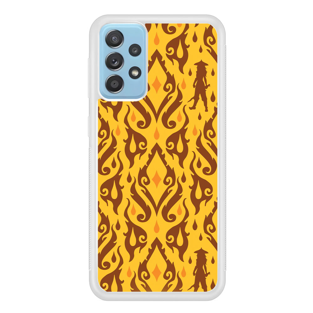 Raya And The Last Dragon Pattern Samsung Galaxy A52 Case