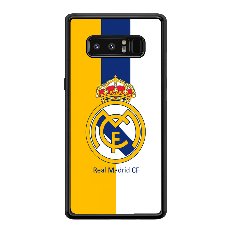 Real Madrid Yellow and Blue Line Samsung Galaxy Note 8 Case