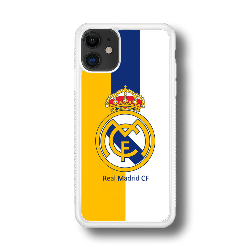 Real Madrid Yellow and Blue Line iPhone 11 Case