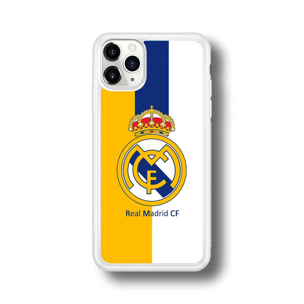Real Madrid Yellow and Blue Line iPhone 11 Pro Max Case