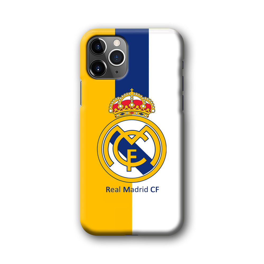 Real Madrid Yellow and Blue Line iPhone 11 Pro Max Case